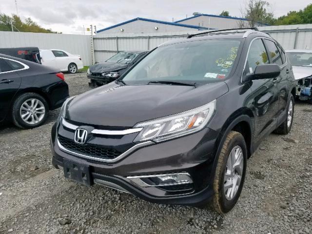 2HKRM4H72FH621630 - 2015 HONDA CR-V EXL BLACK photo 2