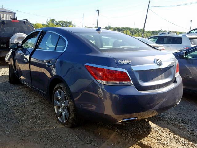 1G4GC5E38DF261283 - 2013 BUICK LACROSSE BLUE photo 3