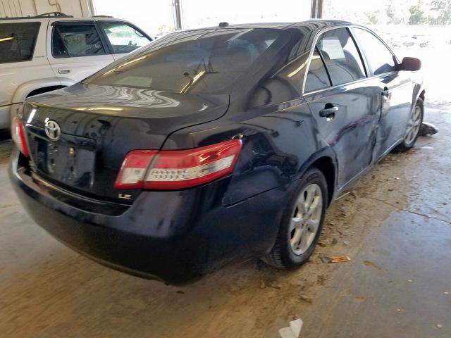 4T1BF3EK4BU742251 - 2011 TOYOTA CAMRY BASE BLACK photo 4