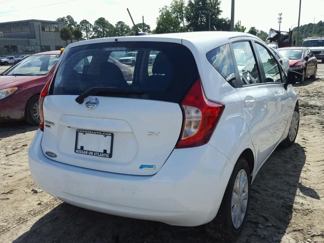 3N1CE2CP1GL385555 - 2016 NISSAN VERSA NOTE WHITE photo 4