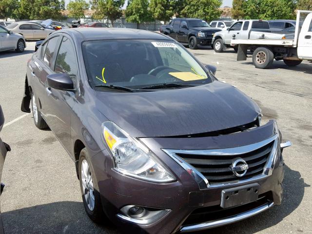 3N1CN7AP3FL873887 - 2015 NISSAN VERSA S CHARCOAL photo 1