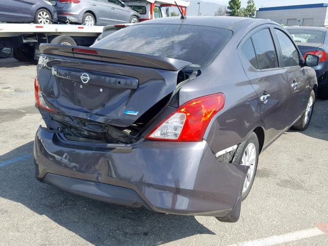 3N1CN7AP3FL873887 - 2015 NISSAN VERSA S CHARCOAL photo 4