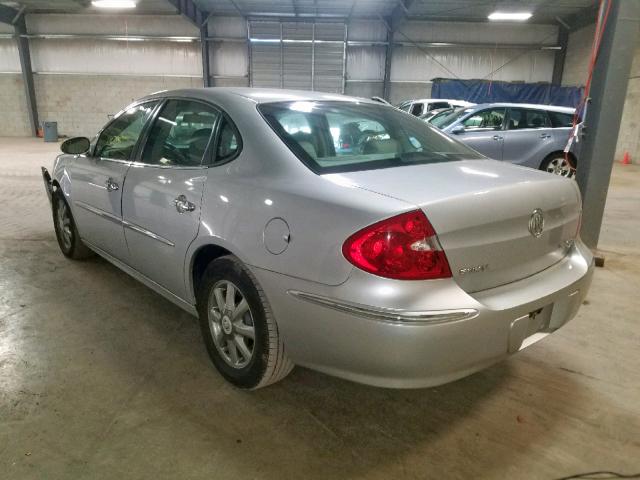 2G4WD582091246450 - 2009 BUICK LACROSSE C SILVER photo 3