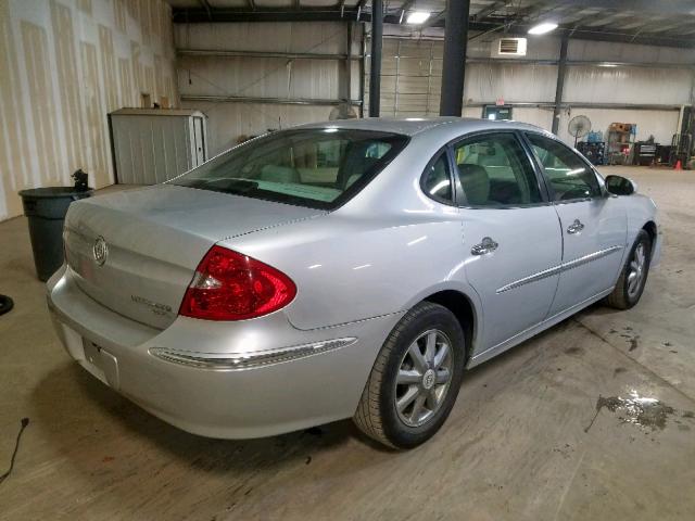 2G4WD582091246450 - 2009 BUICK LACROSSE C SILVER photo 4