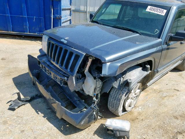 1J8HH48N86C358031 - 2006 JEEP COMMANDER 绿色 照片 9
