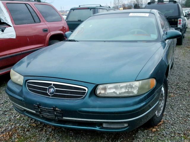 2G4WB52K5W1472946 - 1998 BUICK REGAL LS GREEN photo 2