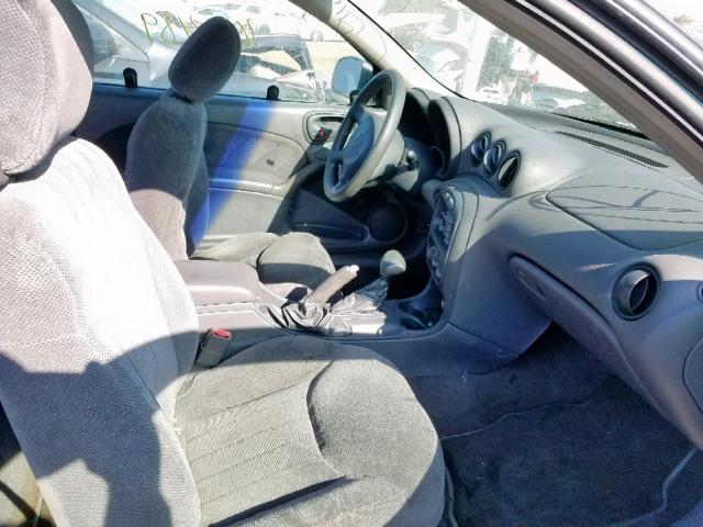 1G2NE12T9XM706962 - 1999 PONTIAC GRAND AM S GREEN photo 5