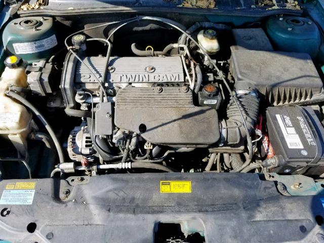 1G2NE12T9XM706962 - 1999 PONTIAC GRAND AM S GREEN photo 7