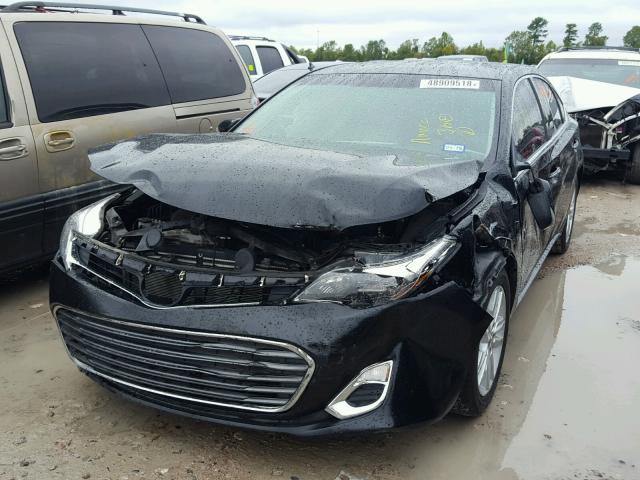 4T1BK1EB6FU191892 - 2015 TOYOTA AVALON XLE BLACK photo 2