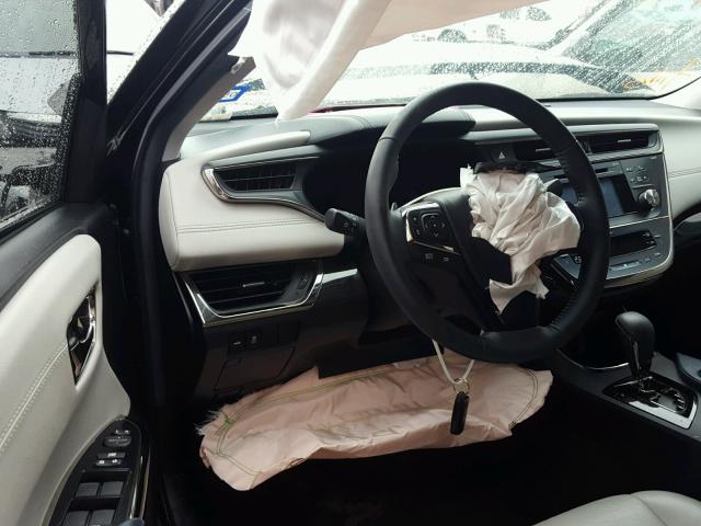 4T1BK1EB6FU191892 - 2015 TOYOTA AVALON XLE BLACK photo 9