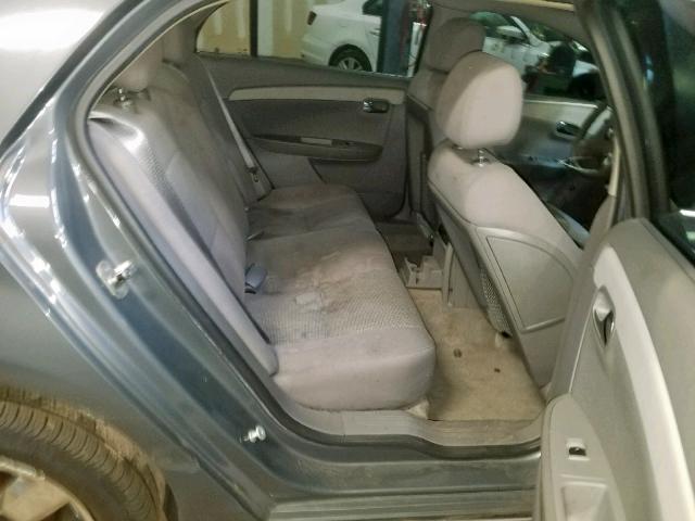1G1ZH57B68F234388 - 2008 CHEVROLET MALIBU 1LT BLUE photo 6
