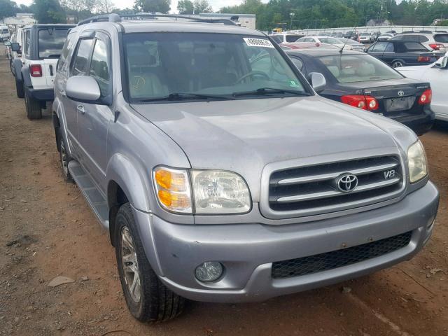 5TDBT48A93S200171 - 2003 TOYOTA SEQUOIA LI SILVER photo 1