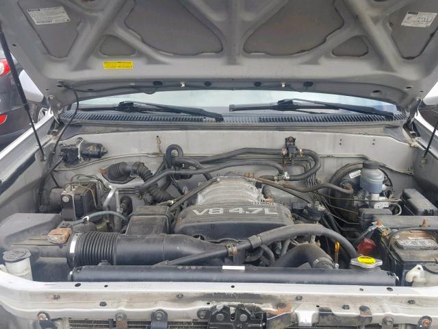 5TDBT48A93S200171 - 2003 TOYOTA SEQUOIA LI SILVER photo 7