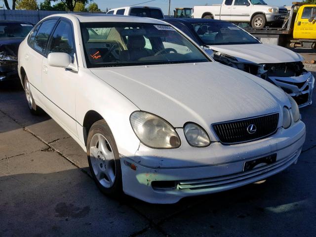 JT8BD68S8W0042459 - 1998 LEXUS GS 300 WHITE photo 1