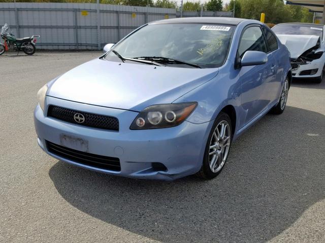 JTKDE167980270734 - 2008 TOYOTA SCION TC ლურჯი ფოტო 1