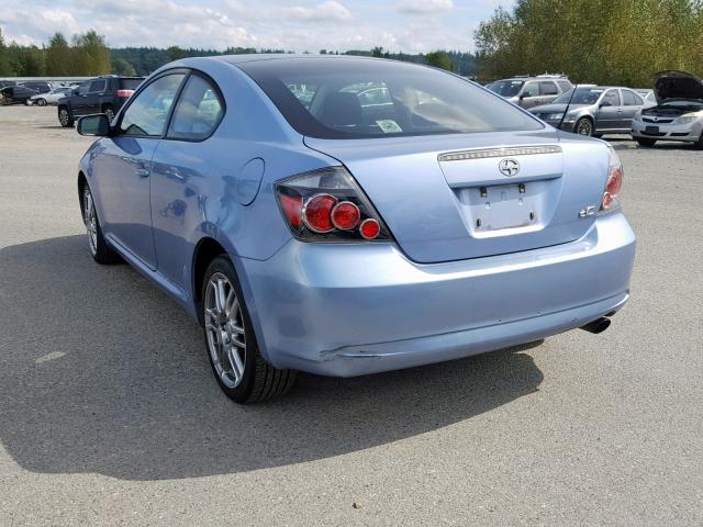 JTKDE167980270734 - 2008 TOYOTA SCION TC ლურჯი ფოტო 2