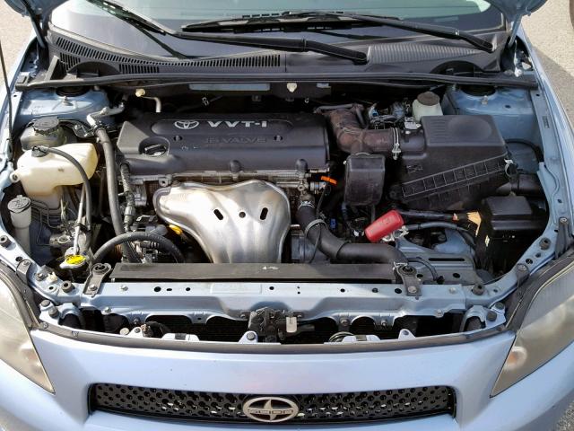 JTKDE167980270734 - 2008 TOYOTA SCION TC ლურჯი ფოტო 7