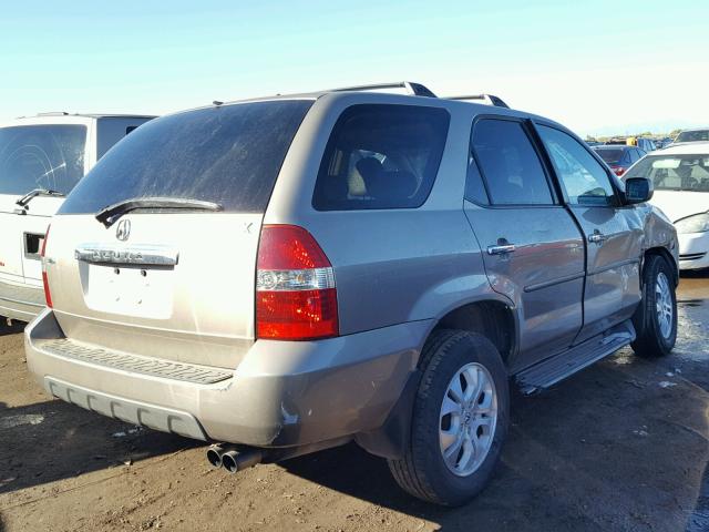 2HNYD186X3H550709 - 2003 ACURA MDX TOURIN GOLD photo 4