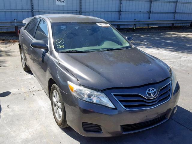 4T4BF3EK3BR192370 - 2011 TOYOTA CAMRY BASE GRAY photo 1