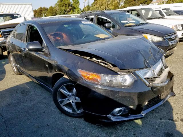 JH4CU2F80CC015478 - 2012 ACURA TSX SE BLACK photo 1