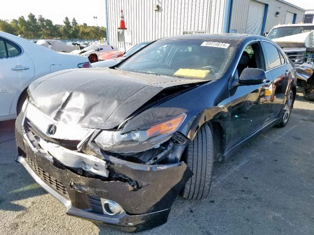 JH4CU2F80CC015478 - 2012 ACURA TSX SE BLACK photo 2