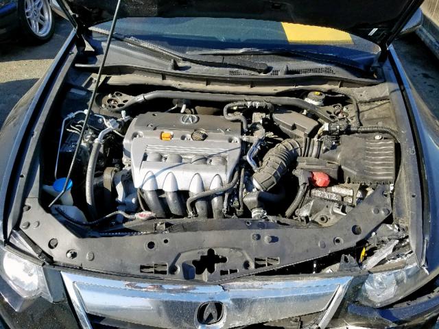 JH4CU2F80CC015478 - 2012 ACURA TSX SE BLACK photo 7