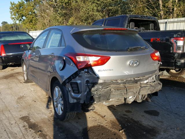 KMHD35LH2FU241028 - 2015 HYUNDAI ELANTRA GT GRAY photo 3