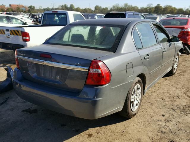 1G1ZS58FX8F143062 - 2008 CHEVROLET MALIBU LS GRAY photo 4
