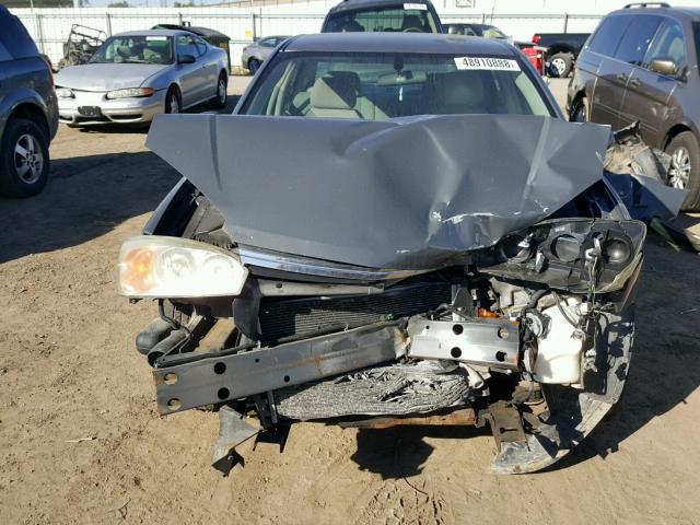 1G1ZS58FX8F143062 - 2008 CHEVROLET MALIBU LS GRAY photo 7