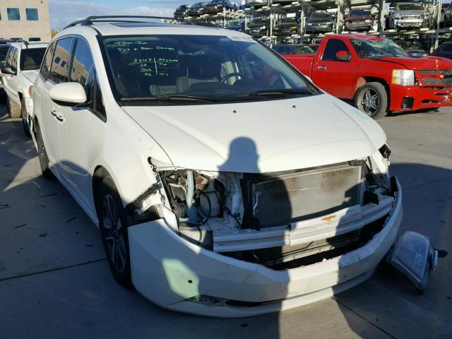 5FNRL5H99EB023428 - 2014 HONDA ODYSSEY TO WHITE photo 1