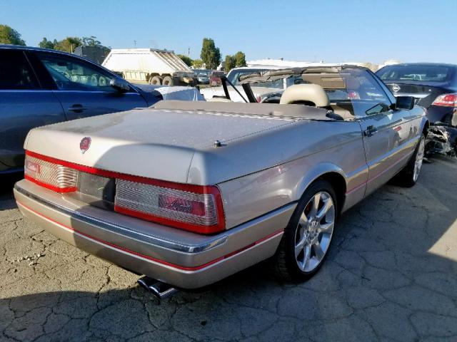 1G6VR3382MU100262 - 1991 CADILLAC ALLANTE CV GOLD photo 4