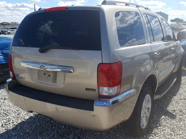 1A8HX58N88F146823 - 2008 CHRYSLER ASPEN LIMI TAN photo 4