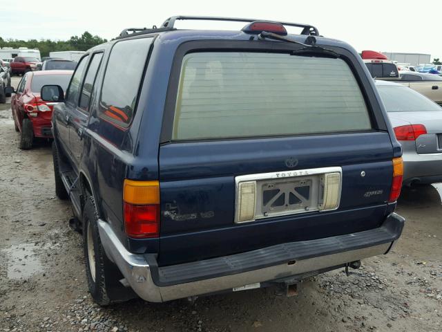 JT3VN29V0R0037780 - 1994 TOYOTA 4RUNNER VN BLUE photo 3