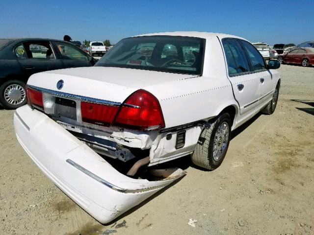 2MEFM74W7XX695657 - 1999 MERCURY GRAND MARQ WHITE photo 4