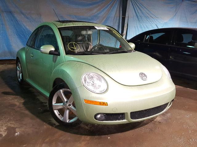 3VWSW31C77M505927 - 2007 VOLKSWAGEN NEW BEETLE GREEN photo 1