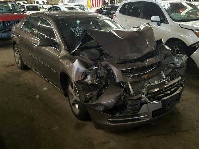 1G1ZC5EU3CF274844 - 2012 CHEVROLET MALIBU 1LT GRAY photo 1