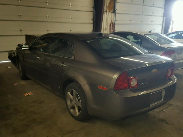 1G1ZC5EU3CF274844 - 2012 CHEVROLET MALIBU 1LT GRAY photo 3