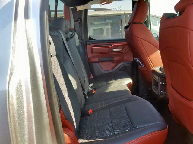 1C6RRFEG7KN822653 - 2019 RAM 1500 REBEL ვერცხლისფერი ფოტო 6