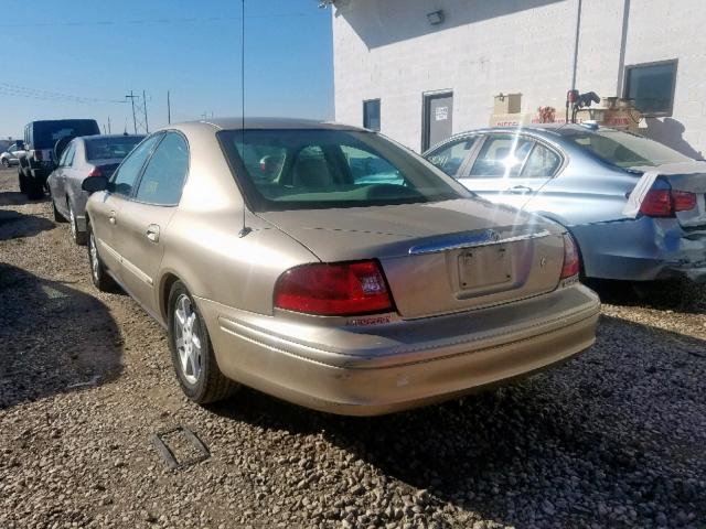 1MEFM55S3YA635658 - 2000 MERCURY SABLE GOLD photo 3