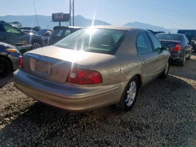 1MEFM55S3YA635658 - 2000 MERCURY SABLE GOLD photo 4