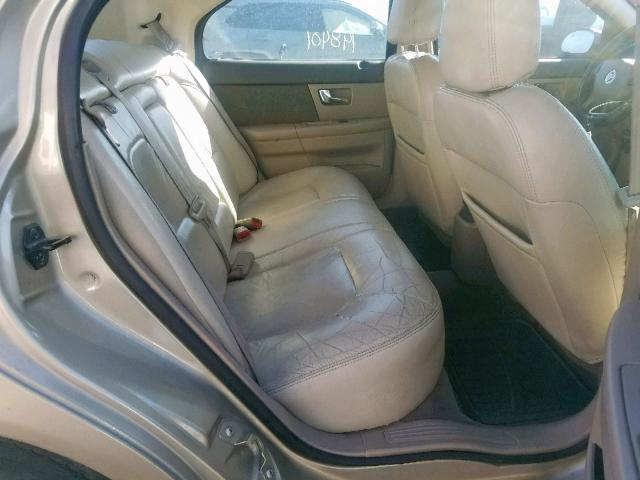 1MEFM55S3YA635658 - 2000 MERCURY SABLE GOLD photo 6