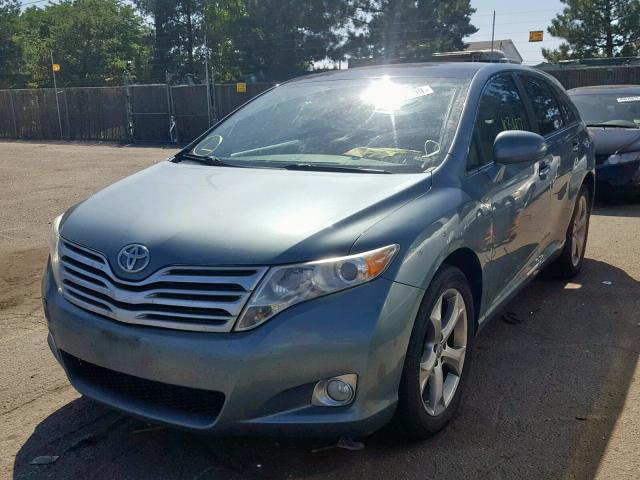 4T3BK11A29U010764 - 2009 TOYOTA VENZA GREEN photo 2