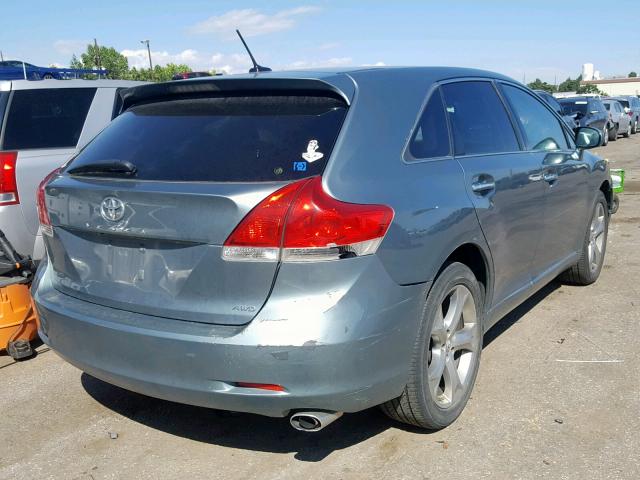 4T3BK11A29U010764 - 2009 TOYOTA VENZA GREEN photo 4