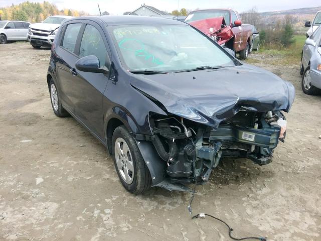 1G1JA6SG6G4155856 - 2016 CHEVROLET SONIC LS BLUE photo 1