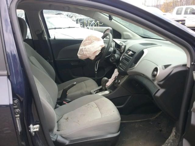 1G1JA6SG6G4155856 - 2016 CHEVROLET SONIC LS BLUE photo 5