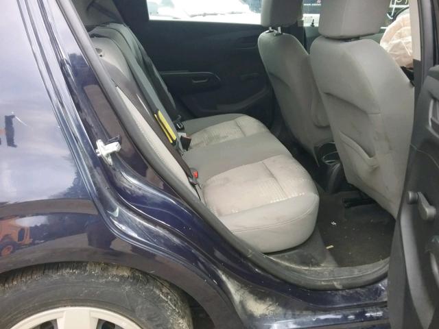 1G1JA6SG6G4155856 - 2016 CHEVROLET SONIC LS BLUE photo 6