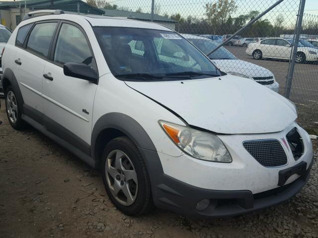 5Y2SL658X6Z442628 - 2006 PONTIAC VIBE WHITE photo 1