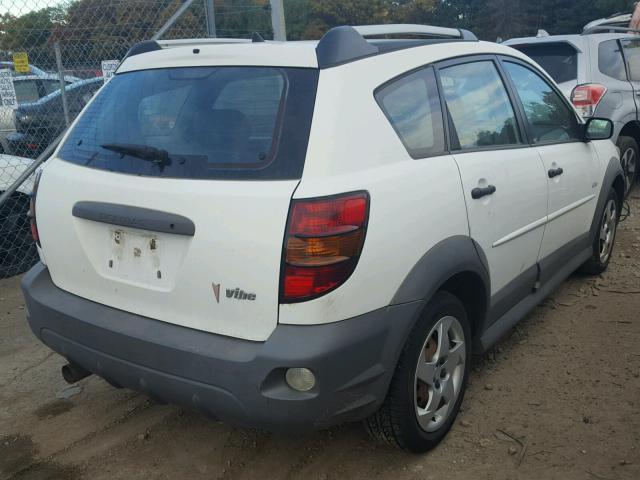 5Y2SL658X6Z442628 - 2006 PONTIAC VIBE WHITE photo 4