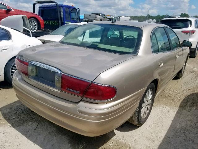 1G4HP54K85U207917 - 2005 BUICK LESABRE CU TEAL photo 4