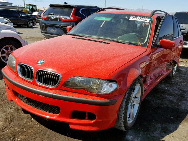 WBAEN33473PC12607 - 2003 BMW 325 IT RED photo 2